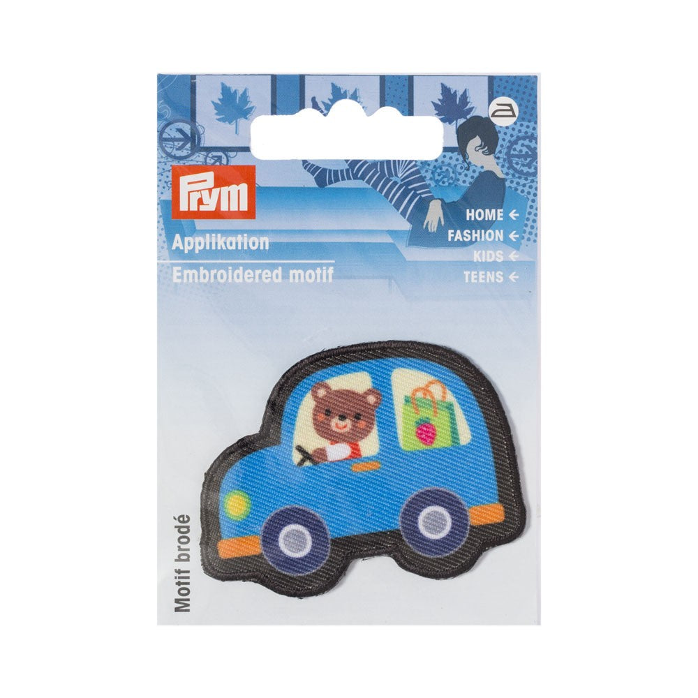 PRYM Renkli Araba Desenli Aplike - 924278